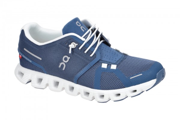 on Cloud 5 Schuhe blau denim Damen Sport 59.98901