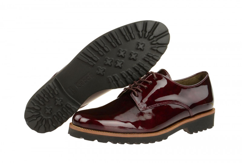 Gabor Schuhe dunkel-rot Lack 51.412.95