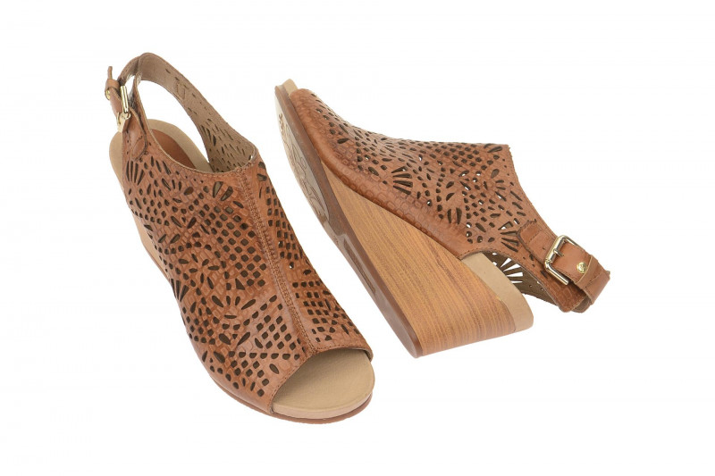 Pikolinos Bali Sandalette braun gelocht Gr 40