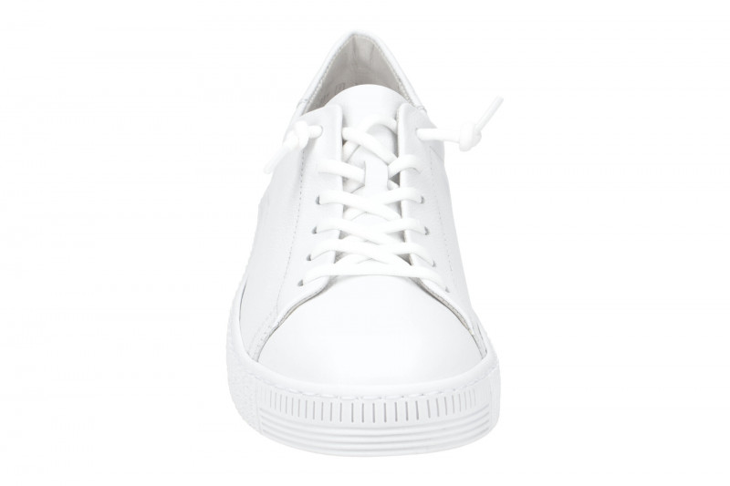 Gabor Schuhe Sneakers weiß Glattleder 73.331.21