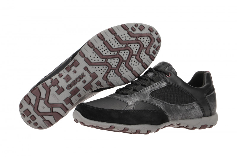 Geox Freccia Schuhe schwarz Damen Sneakers