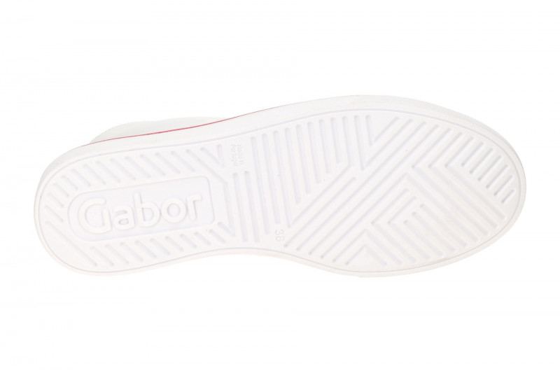 Gabor Mid Sneakers Stiefelette weiß pink 43.160.20