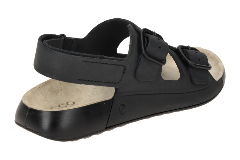 Ecco Cozmo Sandale Damen schwarz Nubuck 206903