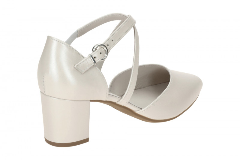 Gabor Riemchen Pumps weiß offwhite Perlato 81.343.60