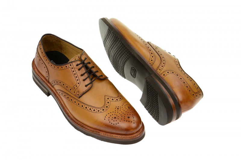 Gordon & Bros Levet Schuhe tan braun PU-Sohle 2318-Y