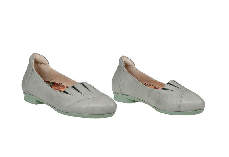 Think Barca Slipper grau alu