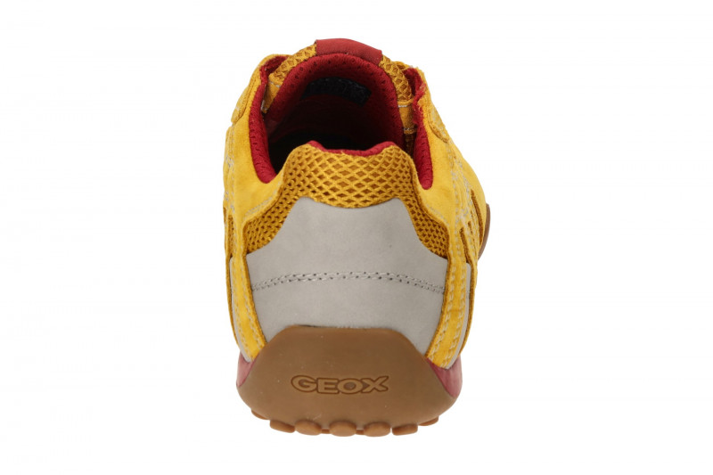 Geox Snake Schuhe gelb rot U55MNA