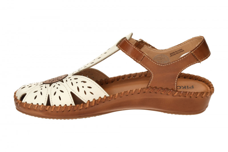 Pikolinos Vallarta Sandale weiß Blüte 655-0841C1