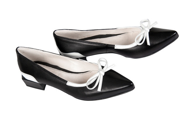 Tiggers Cindy 1 Pumps schwarz weiß Lack