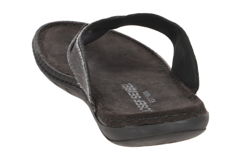 Josef Seibel Paul 57 Pantolette Zehentrenner schwarz