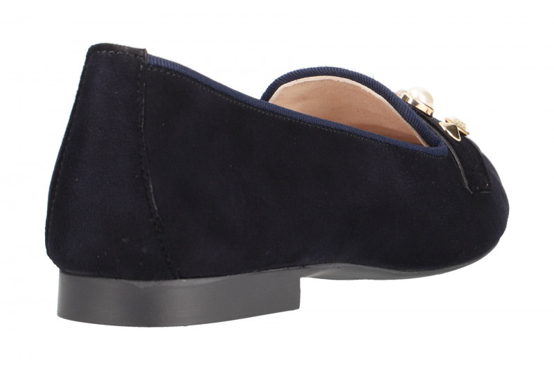 Paul Green Schuhe spitze Slipper blau 2375