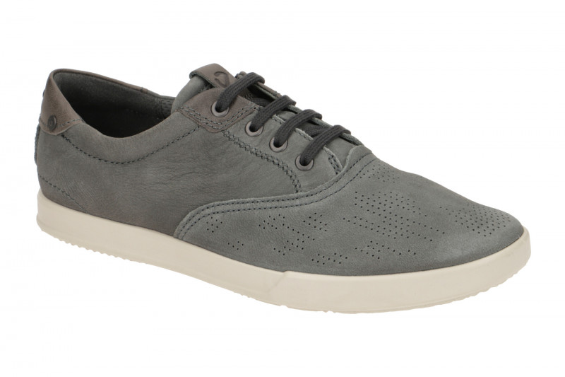 Ecco Collin Schnür Schuhe dunkel grau