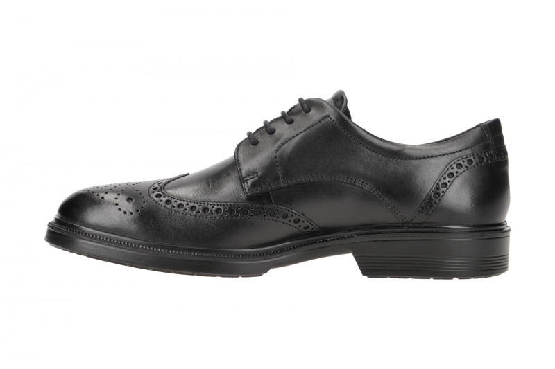 ecco Lisbon Herren Budapester Schuhe schwarz