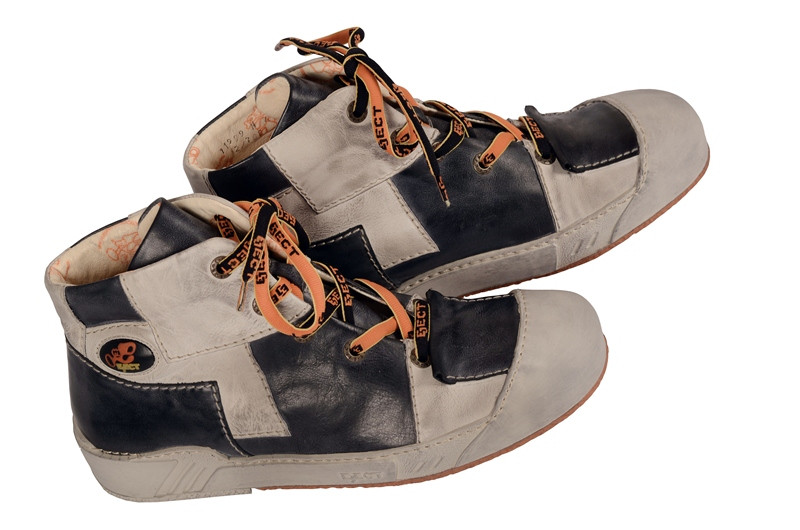 Eject Puzzle Stiefelette schwarz offwhite