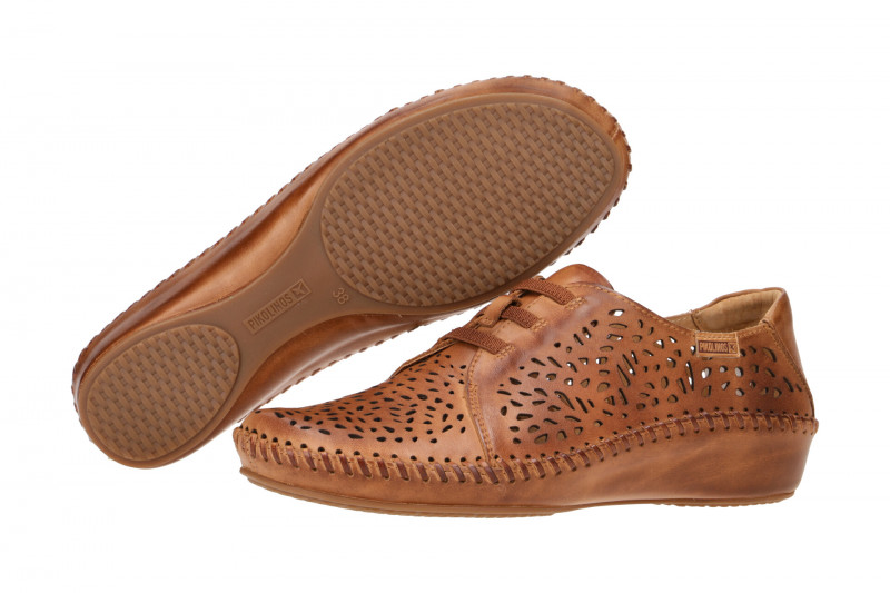 Pikolinos Vallarta Slipper braun gelocht 655-4783