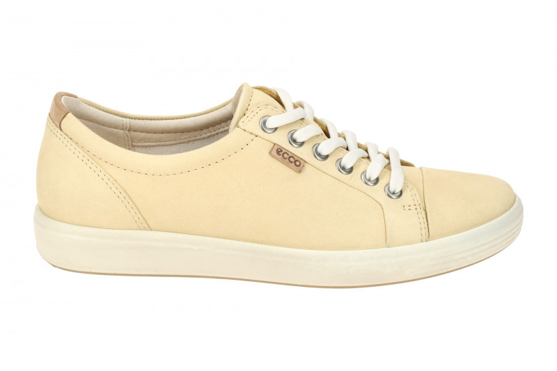 Ecco Soft 7 Schuhe gelb Damen Sneakers 430003