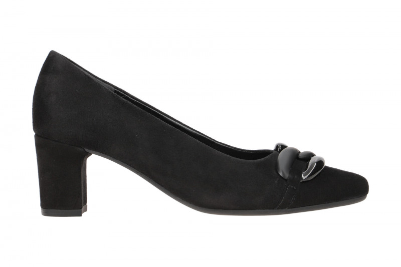 Gabor comfort Pumps schwarz Kette 32.153.47