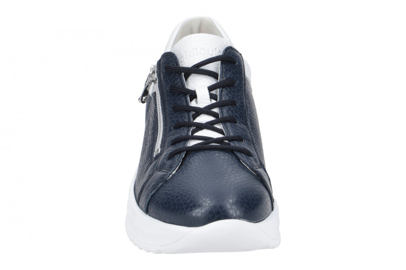 Waldläufer Arianna Plateau Schuhe blau weiß 755006