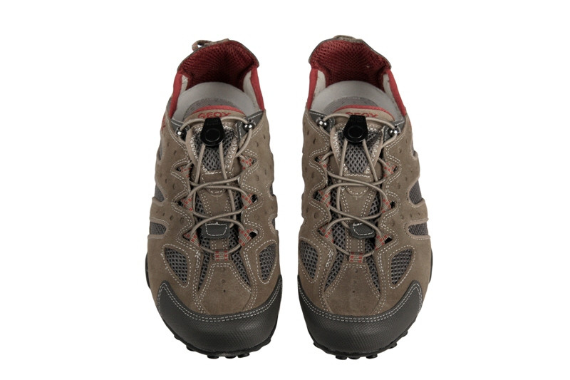 Geox Snake Y Schuhe in beige dk rot U0107Y