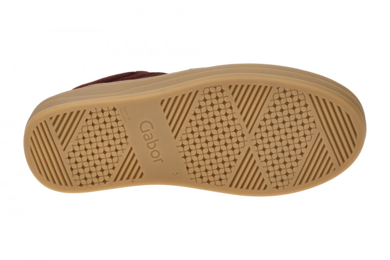 Gabor Best Fitting Schuhe Sneakers rot Plateau 73.352.15