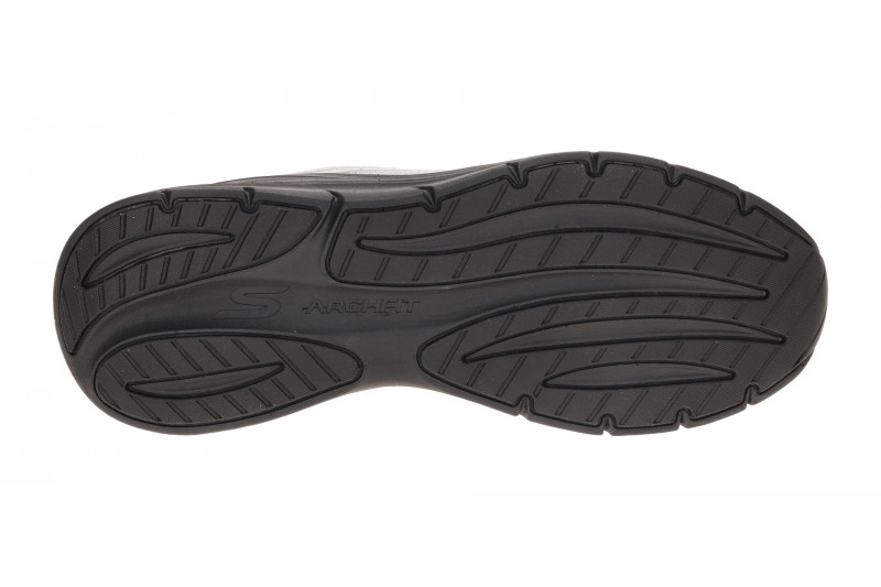 Skechers Arch Fit Herren Schuhe grau schwarz Slip Ins 233400