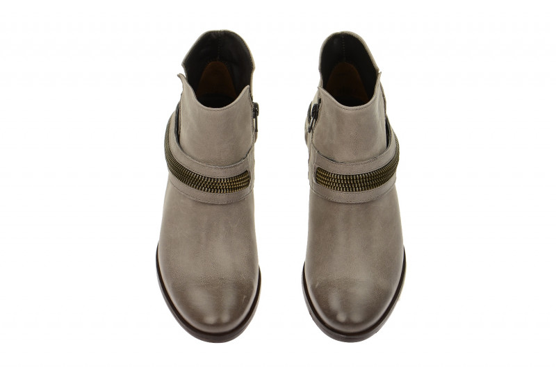Paul Green 8657 Stiefelette trüffel grau