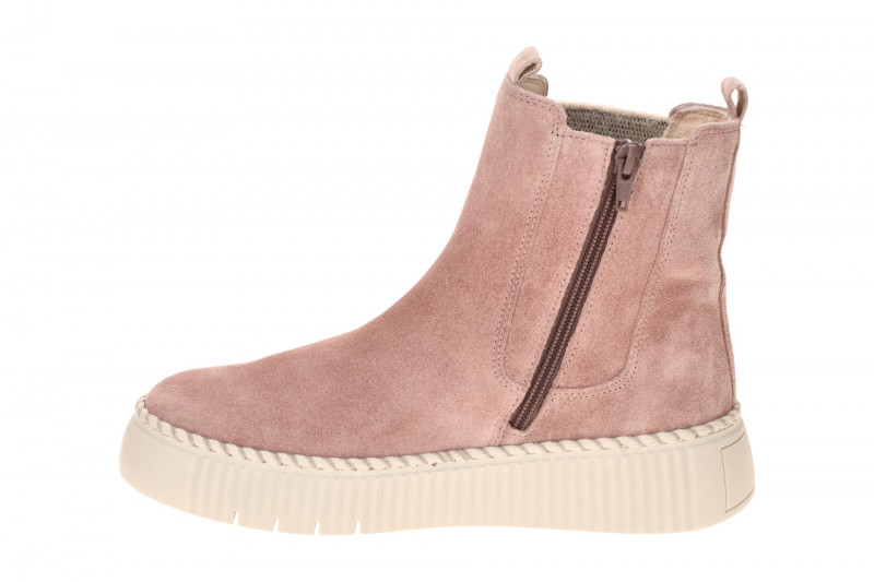 Gabor Stiefel rosa Velour Plateau Boots 8014.01.007