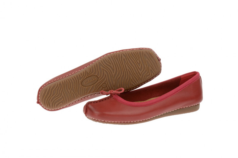 Clarks Ballerina Freckle Ice rot 20352933 4
