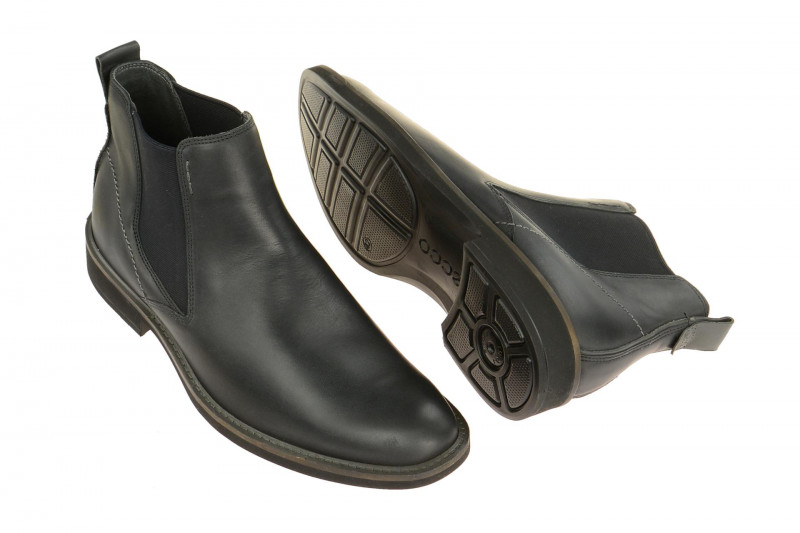 Ecco Biarritz Chelsea Stiefelette schwarz