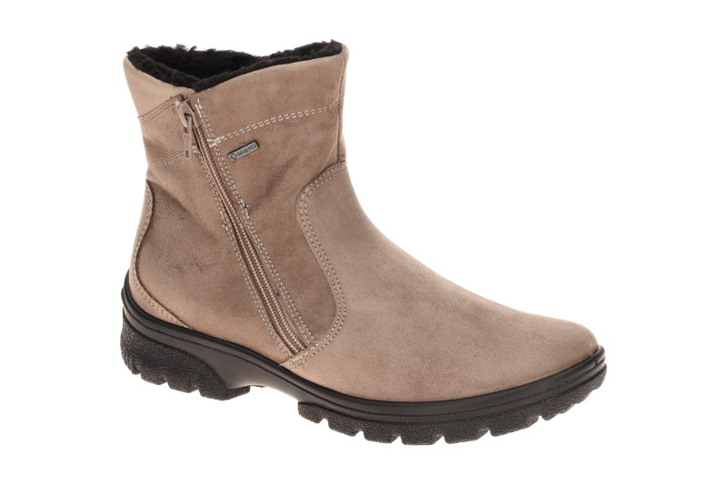 ARA Saas Winter Schlupf Stiefelette taupe braun GORE-TEX 12-49305