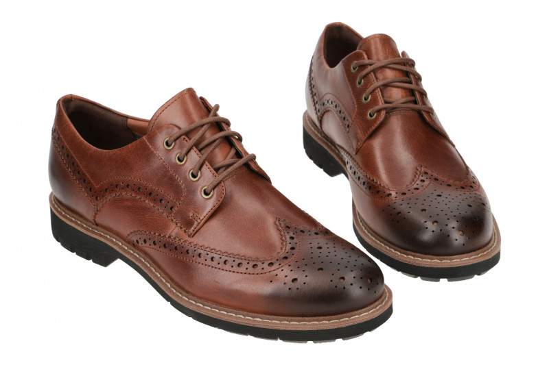 Clarks Batcombe Schuhe braun Budapester