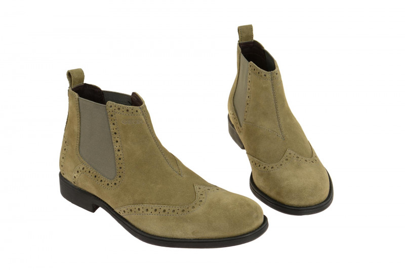 Geox Jaylon Stiefelette grau Chelsea-Boots