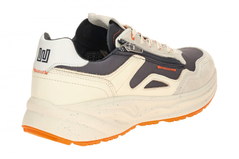 Waldläufer Pablo Sneakers Schuhe beige blau orange H-Weite 985001