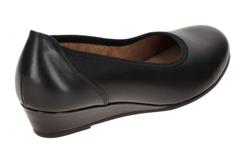Gabor comfort Keil Pumps schwarz Glattleder 02.690.57