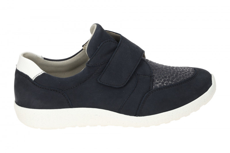 Waldläufer Ira Schuhe blau M-Weite OrthoTritt Klett 815M32