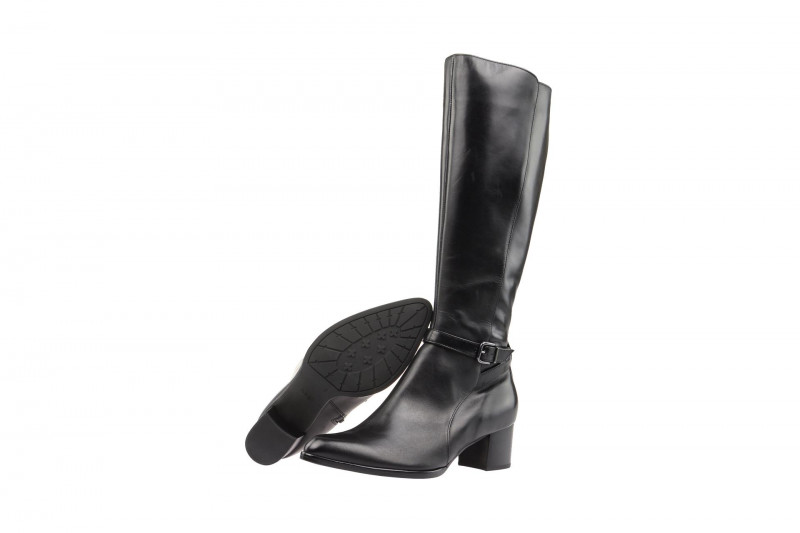 Högl Stiefel schwarz Damen Langschaft 8-10 4440 0100
