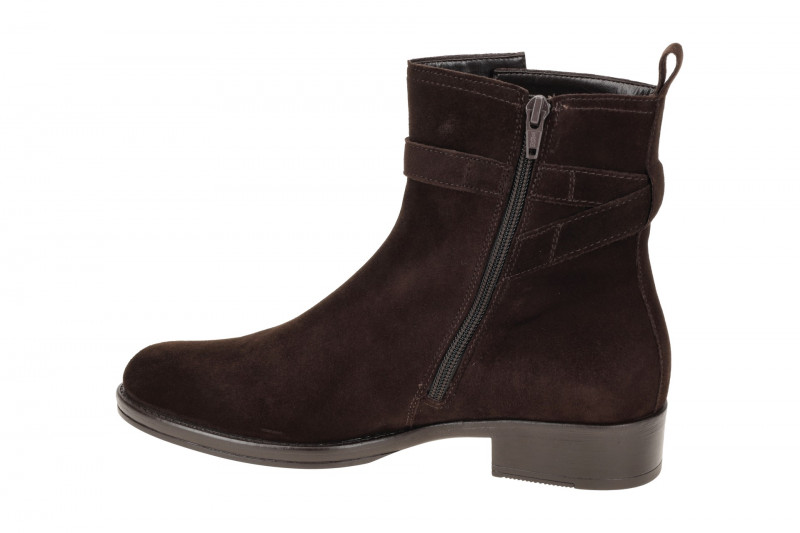 Gabor Stiefelette dunkelbraun Velour 31.601.18