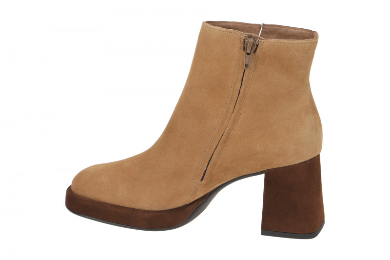 Paul Green 8051 Plateau Stiefelette Ankle Boots braun sisal