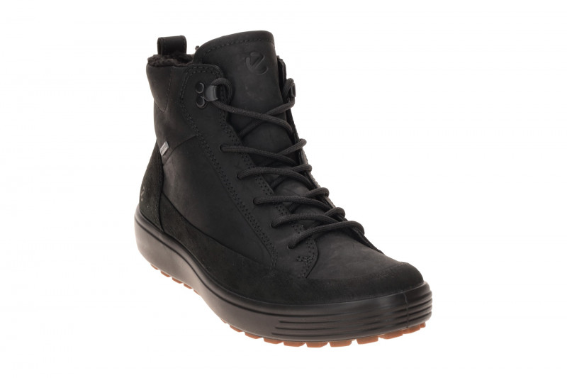 Ecco Soft 7 Tred Stiefel schwarz GORE-TEX Winter Boots 450444