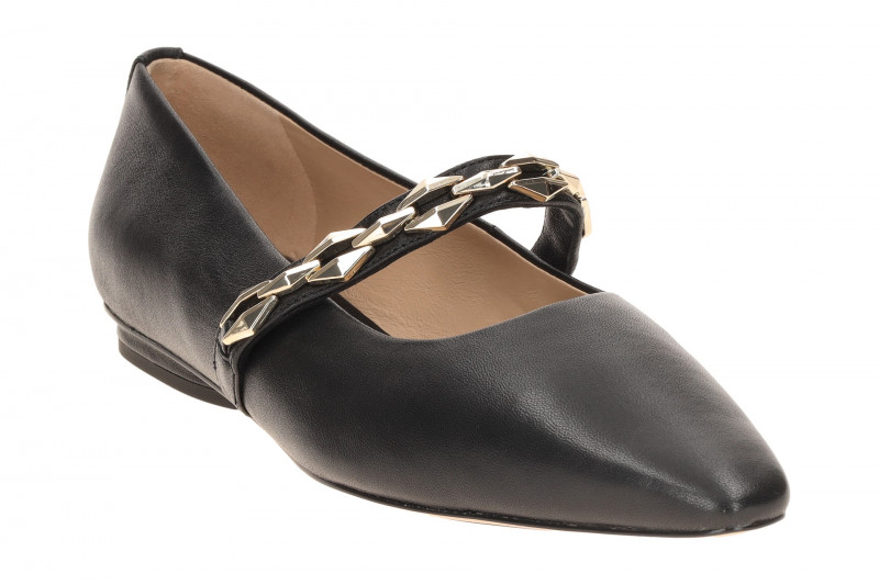 Peter Kaiser Ballerina schwarz Nappa im Mary Jane Stil 72121