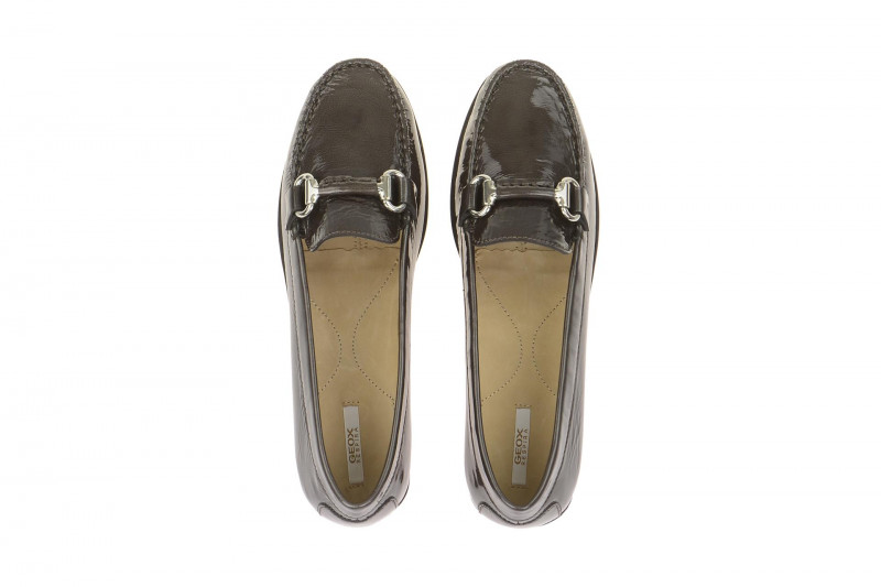 Geox Elidia Schuhe braun Lack