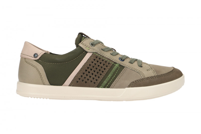 Ecco Collin Schnür Schuhe grün grau
