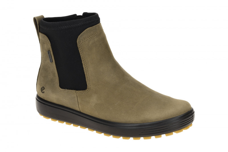 ecco SOFT 7 Tred Stiefelette grau grün GORE-TEX