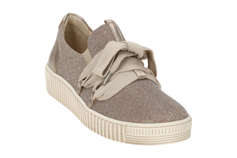 Gabor Schuhe rose metallic Glitzer Slipper 83.333.64