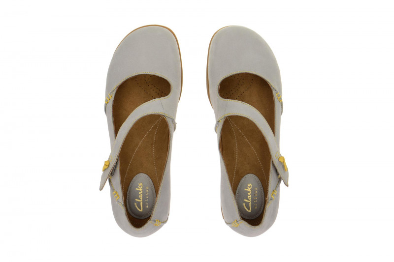 Clarks Felicia Plum Schuhe grau 26108380