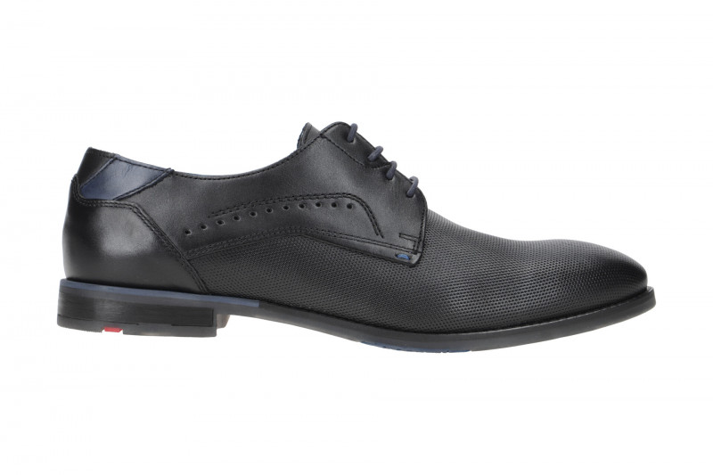 Lloyd Namir Business Schuhe schwarz perforiert 13-076-20