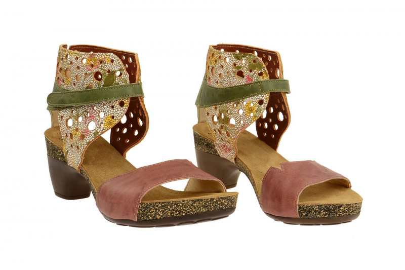 Think Traudi Sandalen braun grün effekt
