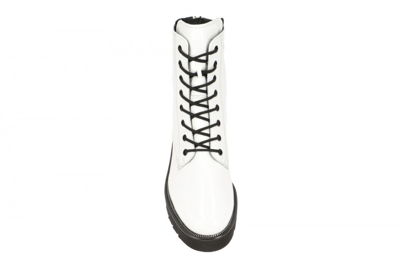 Paul Green Stiefel weiß Lack 9659