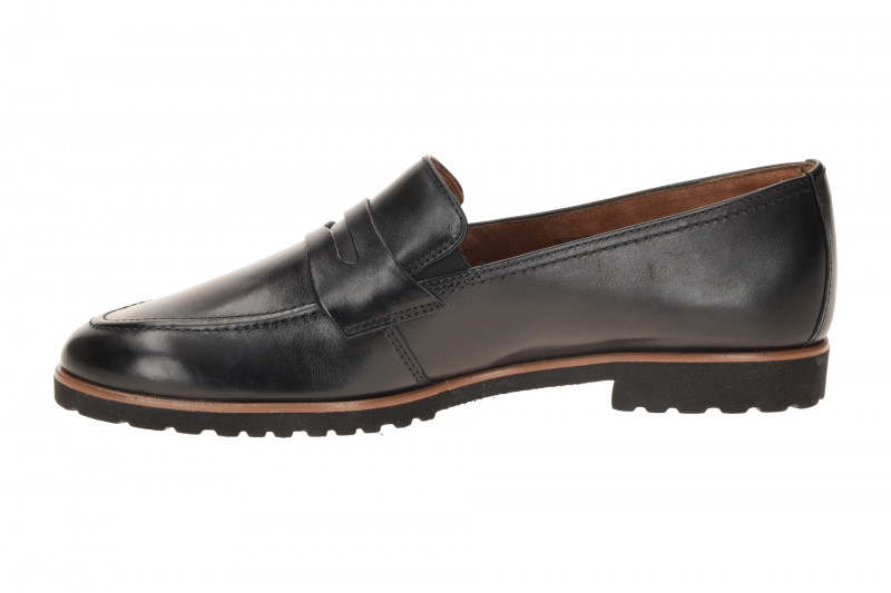 Paul Green Loafer Schuhe Slipper schwarz 2493