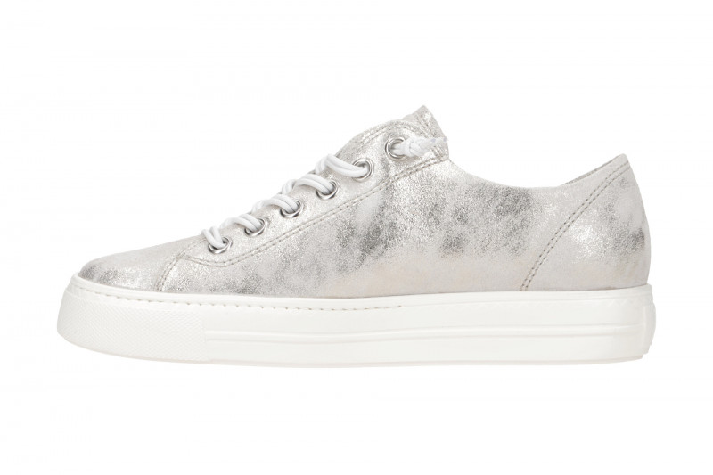 Paul Green Sneaker Schuhe grau metallic 4081